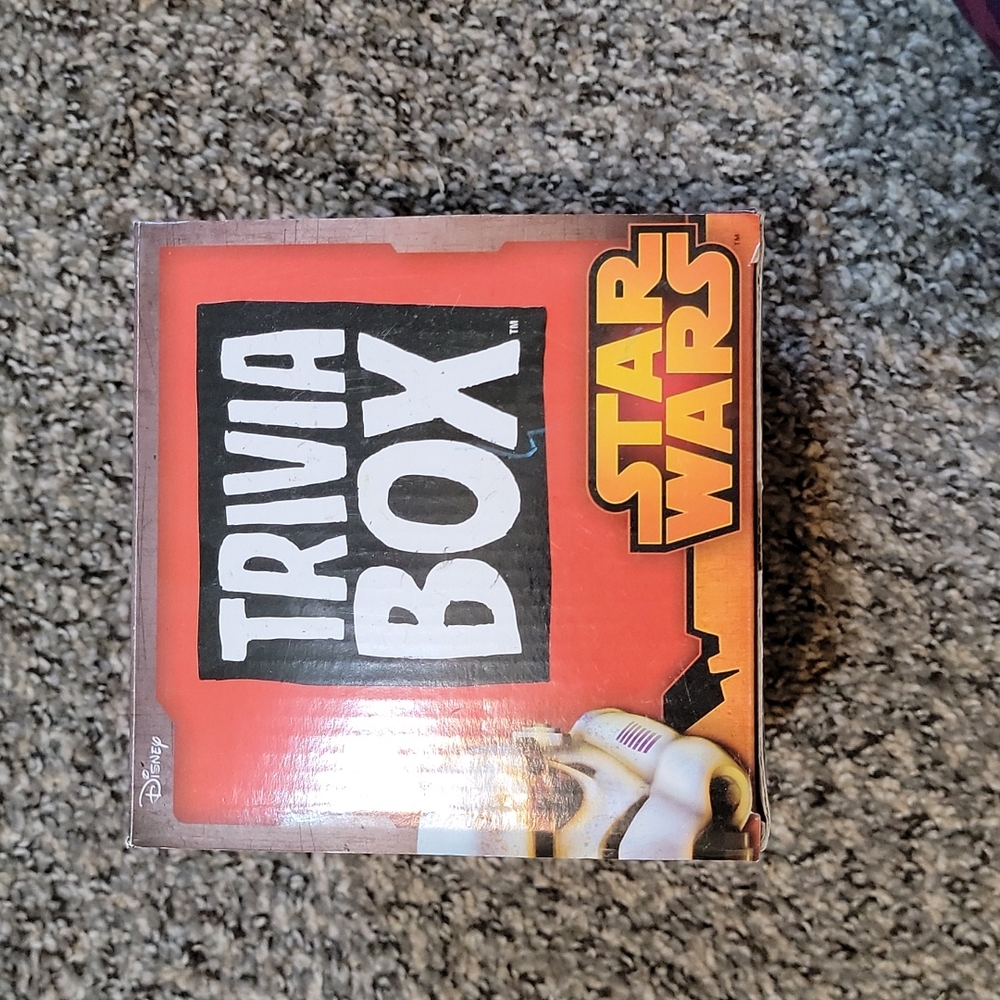 Brand new Star Wars triva box game!